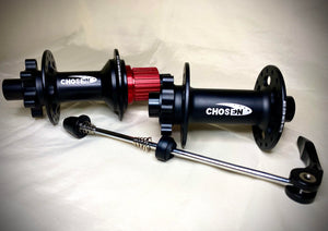 Chosen Hubs Boost Thru Axle 32H Matte Black